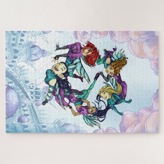 W.i.t.c.h. über Kandrakar puzzle Legpuzzel (Horizontaal)