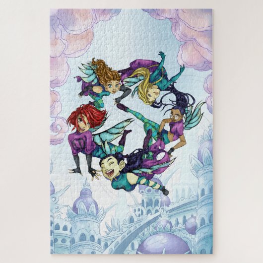 W.i.t.c.h. über Kandrakar puzzle Legpuzzel (Verticaal)