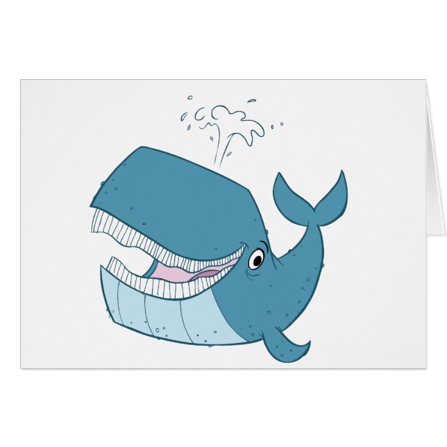 W is voor walvis (Voorkant Horizontaal)