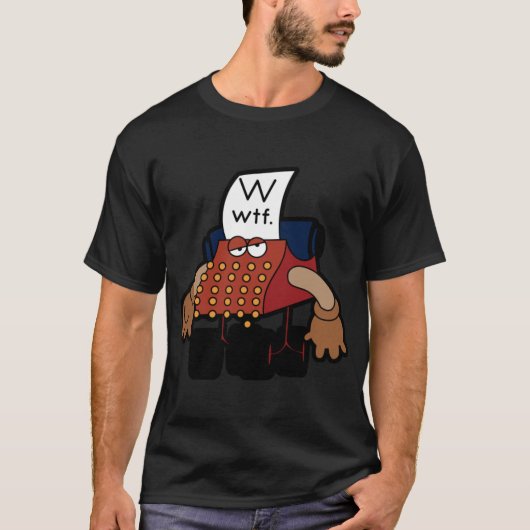 W Is Voor WhutDaFuh vrienden T-shirt (Voorkant)