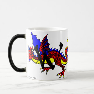 W is voor Wyvern Magische Mok