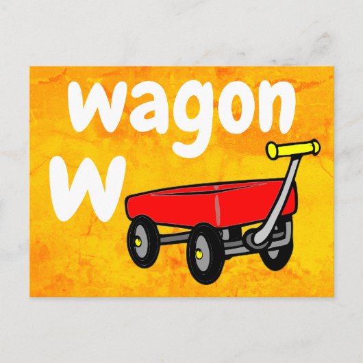 w - kaart voor wagonflits (Voorkant)