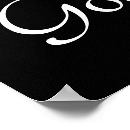 W Keep Calm Celebrate Goat Year Black Poster (Hoek)