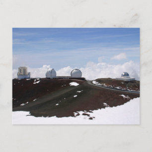 W.M. Keck Observatory on Mauna Kea, Hawaii Briefkaart