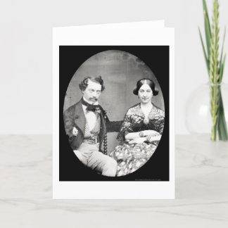 W. & Mary Field Daguerreotype 1858 Kaart