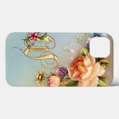 W Monogram  iPad Air Hoesje (Achterkant (horizontaal))