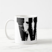 W Monogram Mok van de Grunge Cool (Links)