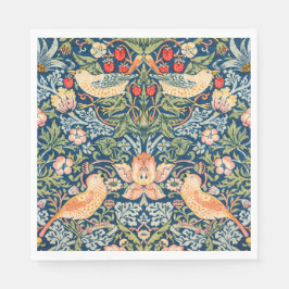 W Morris Aardbei Dief Papier Servet