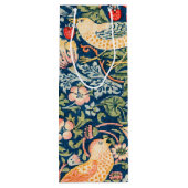 W Morris Aardbei Dief Wijn Gift Bag Wijn Cadeautas (Achterkant)