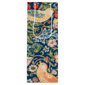 W Morris Aardbei Dief Wijn Gift Bag Wijn Cadeautas (Voorkant)