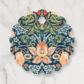 W Morris Strawberry Thief Favor Label (Achterkant)