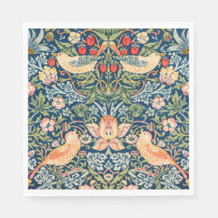 W Morris Strawberry Thief papieren servet
