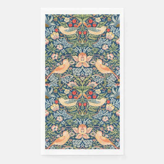 W Morris Strawberry Thief Servet (Voorkant)