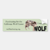 W.O.L.F. Bumpersticker (Voorkant)