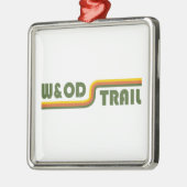 W&OD Trail Virginia Metalen Ornament (Links)