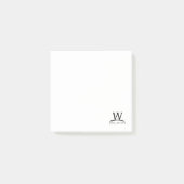 W Onroerend goed Post-it® Notes (Voorkant)