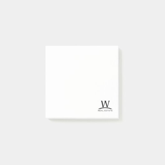 W Onroerend goed Post-it® Notes (Voorkant)
