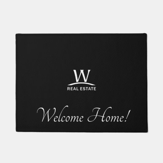 W Real Estate Welcome Mat (Voorkant)