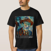 W.S. BURROUGHS - NFT portret door Marco Aureggi T-shirt (Voorkant)