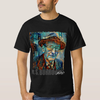 W.S. BURROUGHS - NFT portret door Marco Aureggi T-shirt
