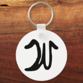 W Sleutelhanger (Voorkant)