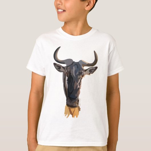 W staat voor Wildebeest T-shirt (Voorkant)