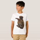 W staat voor Wooly Lemur T-shirt (Voorkant volledig)