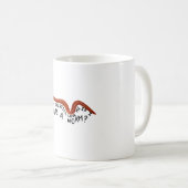 W staat voor Worm Koffiemok (Voorkant rechts)