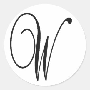 W STICKER