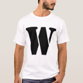 w t-shirt (Voorkant)