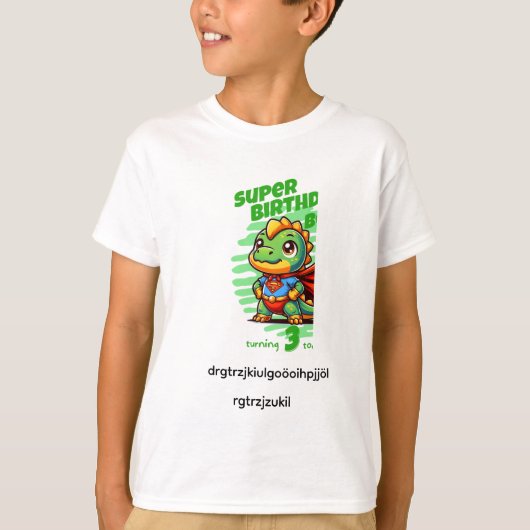 w t-shirt (Voorkant)