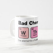 "W Th F: De elementen van een vervelende verrassin Koffiemok (Voorkant links)