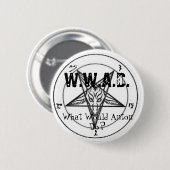 W.W.A.D. Wat zou Anton doen? Ronde Button 5,7 Cm (Voorkant /achterkant)