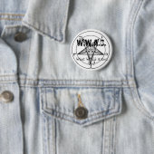 W.W.A.D. Wat zou Anton doen? Ronde Button 5,7 Cm (In situ)