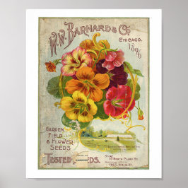W.W. Barnard & Co. Garden, Field & Flower Seed 189 Poster