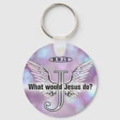 W.W.J.D Wat zou Jezus doen? Sleutelhanger (Achterkant)