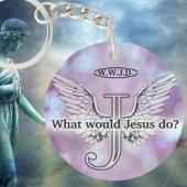 W.W.J.D What would Jesus do? Sleutelhanger