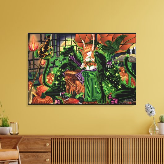 W.Y.I.M.I.A.S. Stretched Canvas Art Prints (Insitu (Woonkamer))