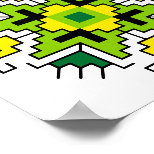 WA0014 Wall Art Bulgaria molev shevitsa green Poster (Hoek)