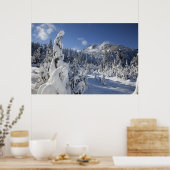 WA, Alpiene meren Wilderheid, Sneeuwmeer Poster (Keuken)