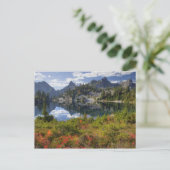WA, Alpiene meren Wilderness, Gem Lake, met Briefkaart (Staand voorkant)