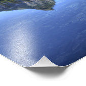 WA, Alpiene meren Wilderness, Gem Lake, met Foto Afdruk (Hoek)