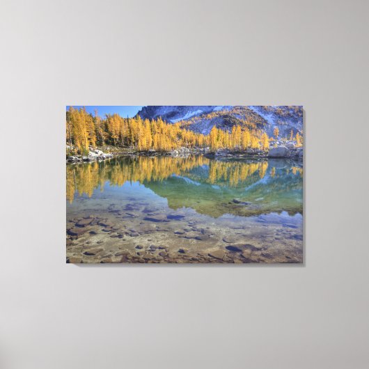WA, Alpine Lakes Wilderness, Enchantment 3 Canvas Afdruk (Voorkant)