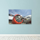 WA, Arlington, Arlington Fly-in, Tweede Wereldoorl Canvas Afdruk (Insitu (Houten vloer))