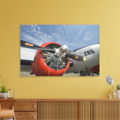 WA, Arlington, Arlington Fly-in, Tweede Wereldoorl Canvas Afdruk (Insitu (Woonkamer))