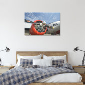 WA, Arlington, Arlington Fly-in, Tweede Wereldoorl Canvas Afdruk (Insitu (Slaapkamer))