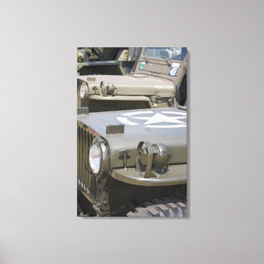 WA, Arlington, Arlington Fly-in, Tweede Wereldoorl Canvas Afdruk (Voorkant)