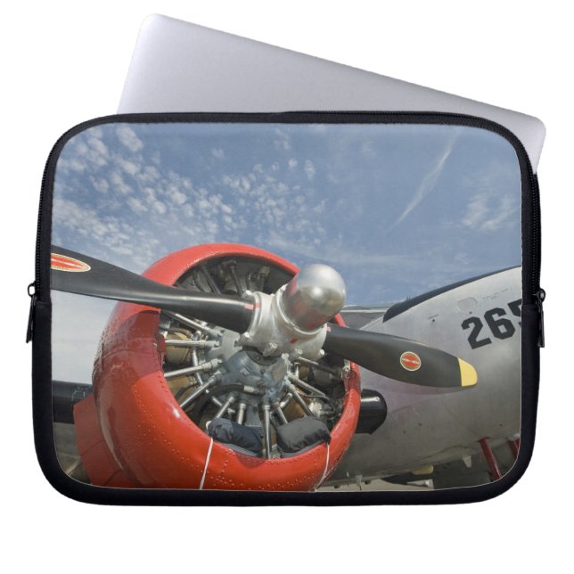 WA, Arlington, Arlington Fly-in, Tweede Wereldoorl Laptop Sleeve (Voorkant)