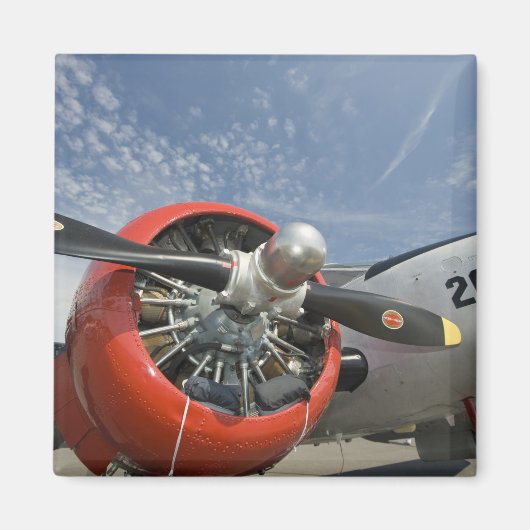 WA, Arlington, Arlington Fly-in, Tweede Wereldoorl Magneet (Voorkant)