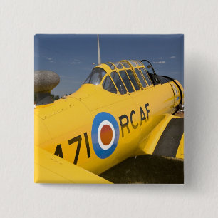 WA, Arlington, Arlington Fly-in, Tweede Wereldoorl Vierkante Button 5,1 Cm